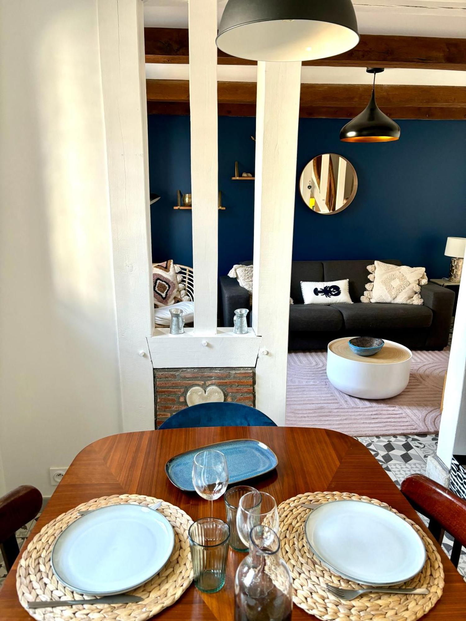 La Petite Ardoise - Maison Au Calme Pour 4 Pers Honfleur Exteriér fotografie